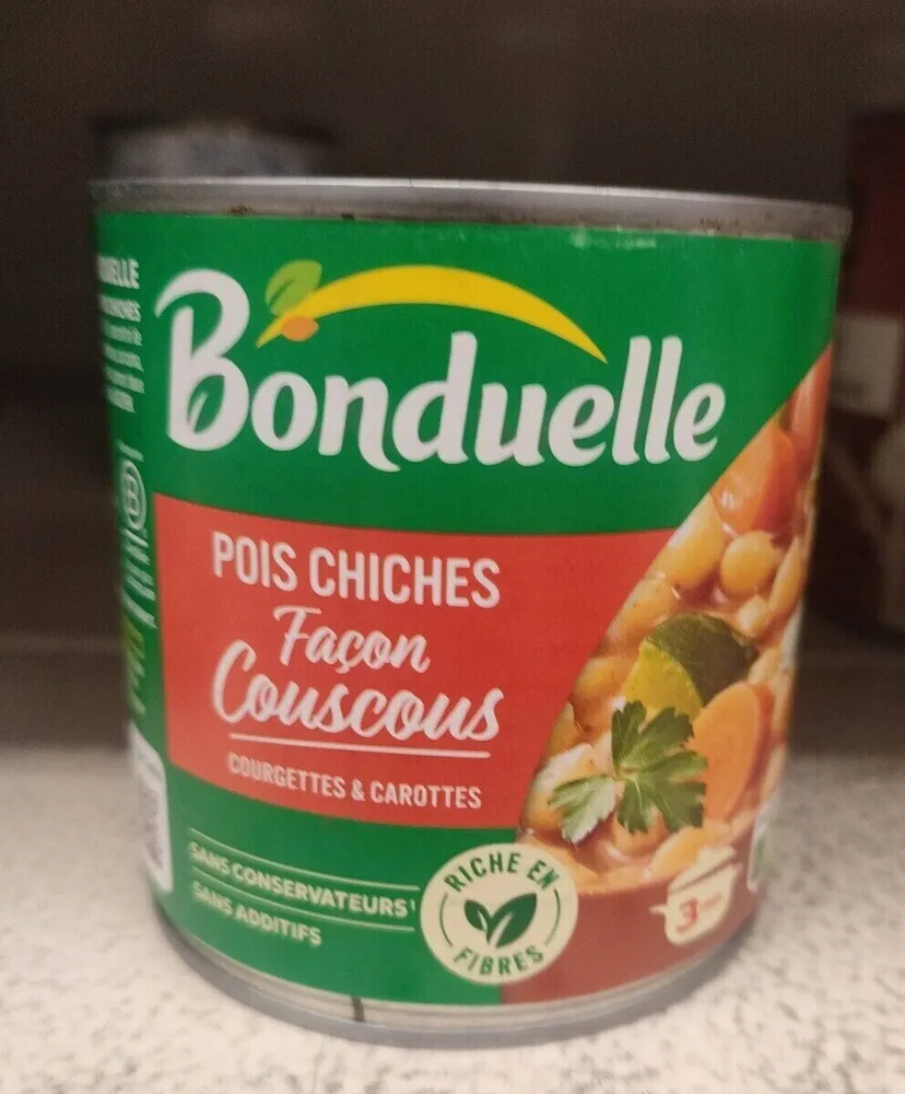 Pois chiches façon couscous