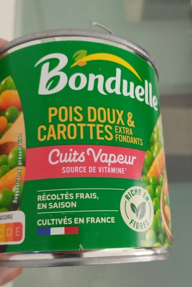 Pois doux & carottes extra fondants