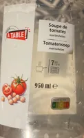 Soupe de tomates aux boulettes