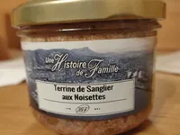 Terrine de sanglier aux noisettes