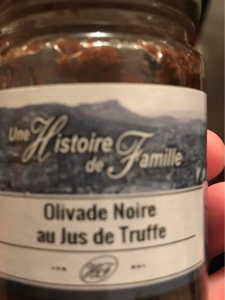 Olivade noire au jus de truffe