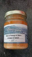 Délice de fromage de chèvre artichaut et romate