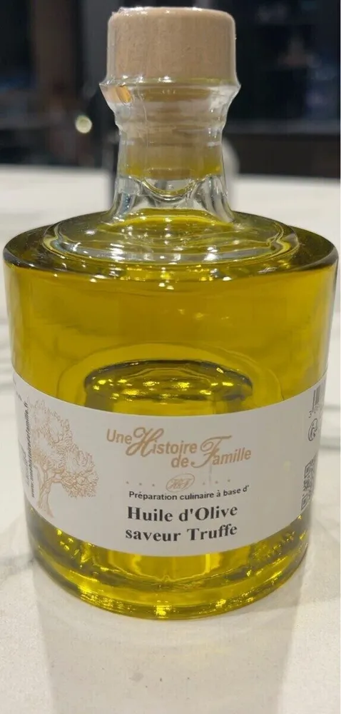 Huile d’olive saveur truffe