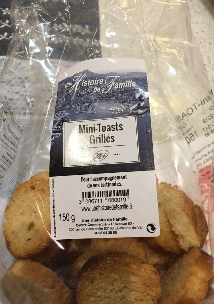 Mini-Toasts grillés