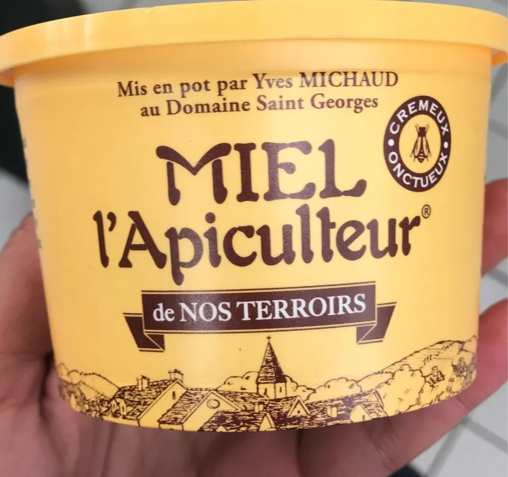 Pot Carton 250G Miel Cremeux De France Apiculteurs Associes