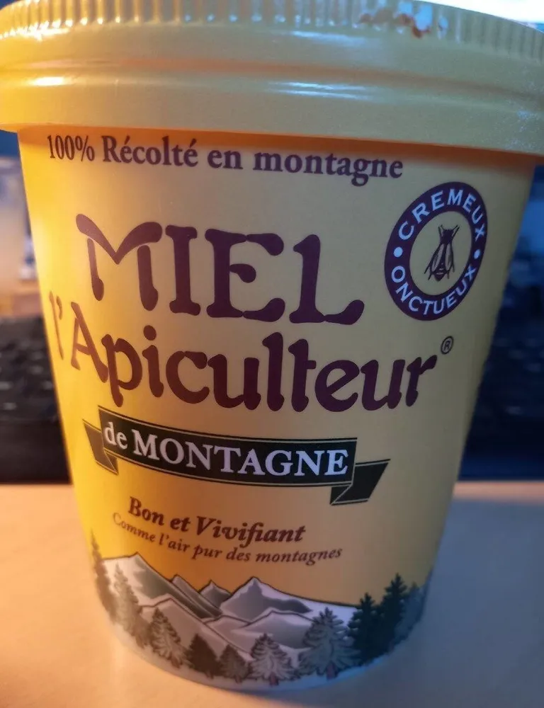 Miel de Montagne Crémeux Pot Carton 500g