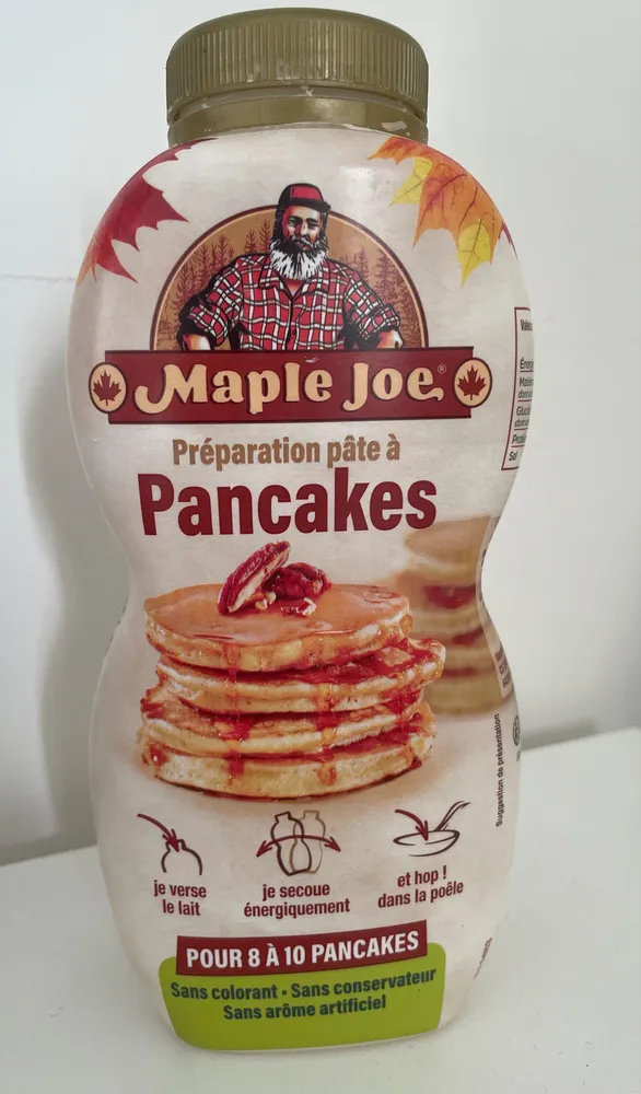 Preparation pâte à pancakes