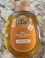Miel de fleurs liquides + gelée royale + manganese
