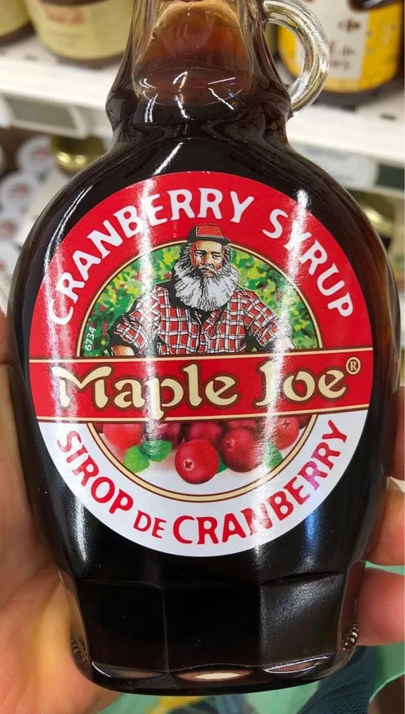Sirop de cranberry