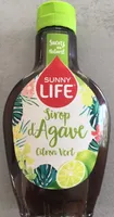 Sirop d'agave citron vert