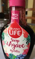 Sirop d'agave myrtilles