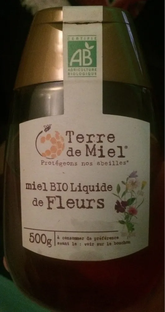 Miel Bio Liquide de Fleurs