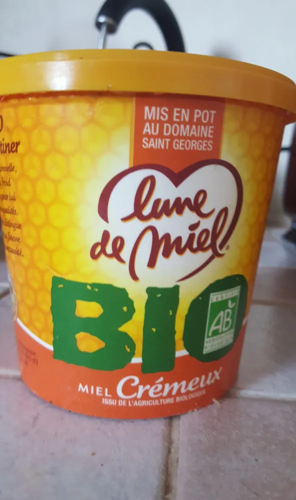 Miel Crémeux Bio