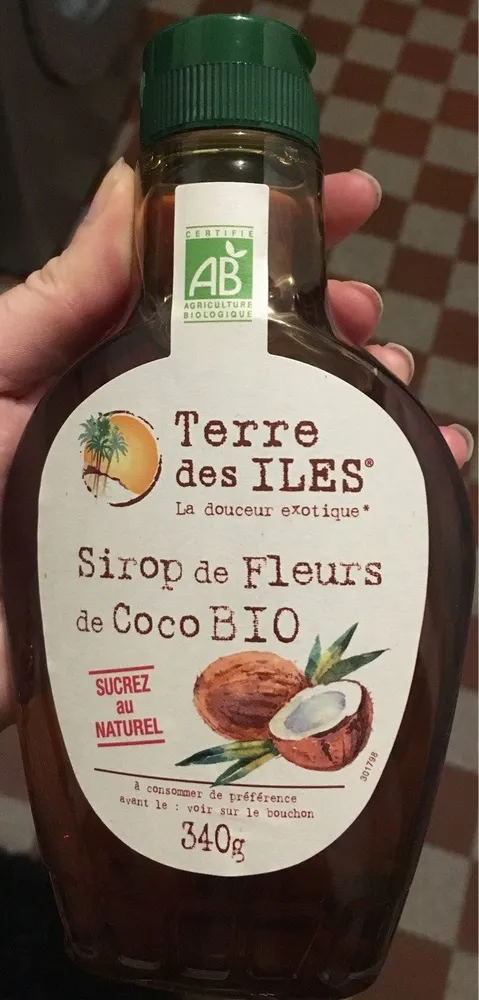 Sirop de fleurs de coco bio