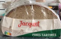 Fines tartines à la farine de seigle