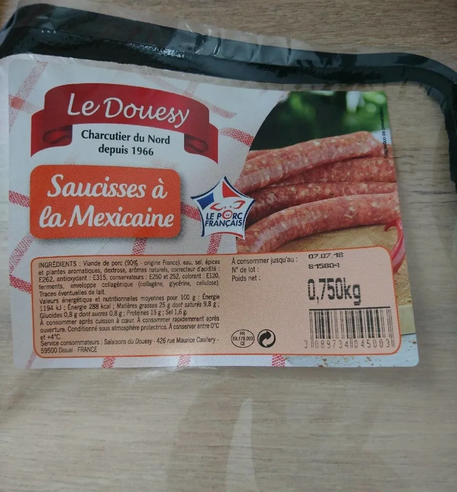 Saucisses à la mexicaine