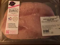 Jambon cuit superieur 6 tranches