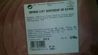 Jambon cuit supérieur
