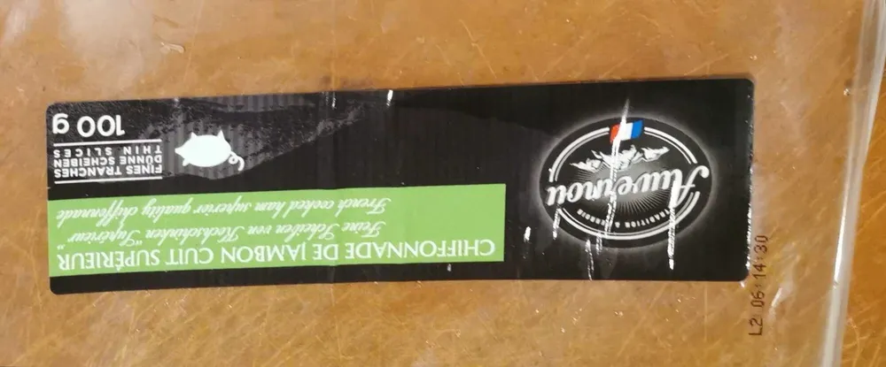 Chiffonnade de jambon cru supérieur