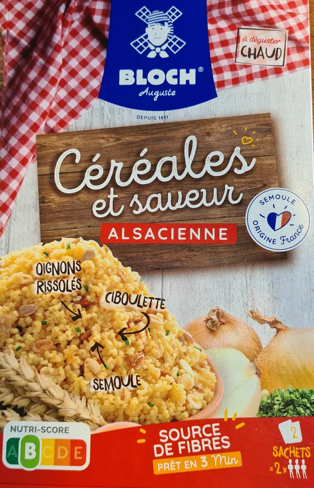 Céréales et Saveur Alsacienne Bloch