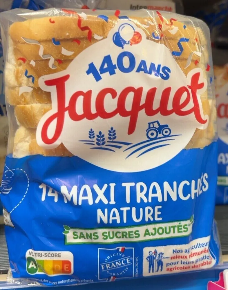 14 maxi tranches nature