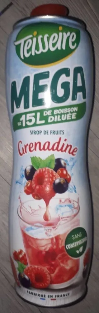 Sirop de Fruits Grenadine