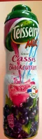 Cassis Schwarze Johannisbeere Sirup