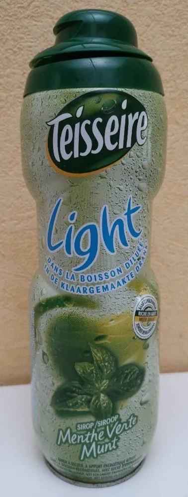Sirop menthe verte light