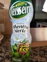 Sirop de menthe verte