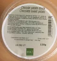 Chocolat patate douce