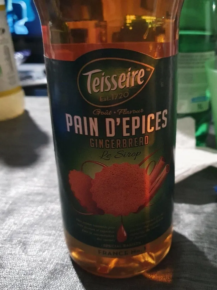 Sirop pain d'épices