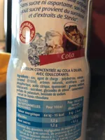 Sirop cola 0 sucre