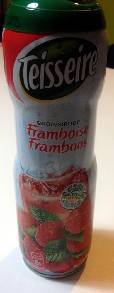 Sirop de framboise