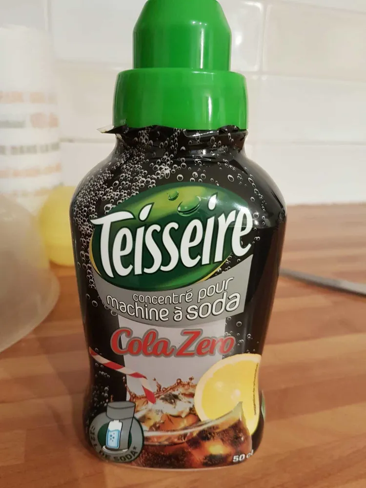 Concentré pour machine à soda cola zero