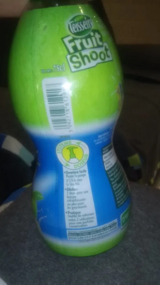 Teisseire Fruit Shoot Sirup Apfel-banane Dosierflasche