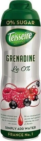 Le 0% Grenadine Sugar Free Cordial