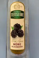 Sirop Mûre Blackberry