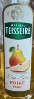sirop de poire