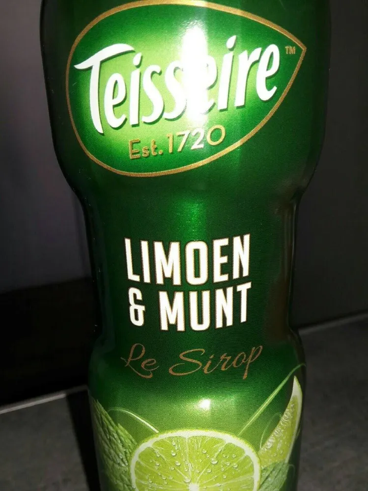 Limoen et munt le sirop