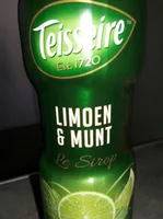 Limoen et munt le sirop