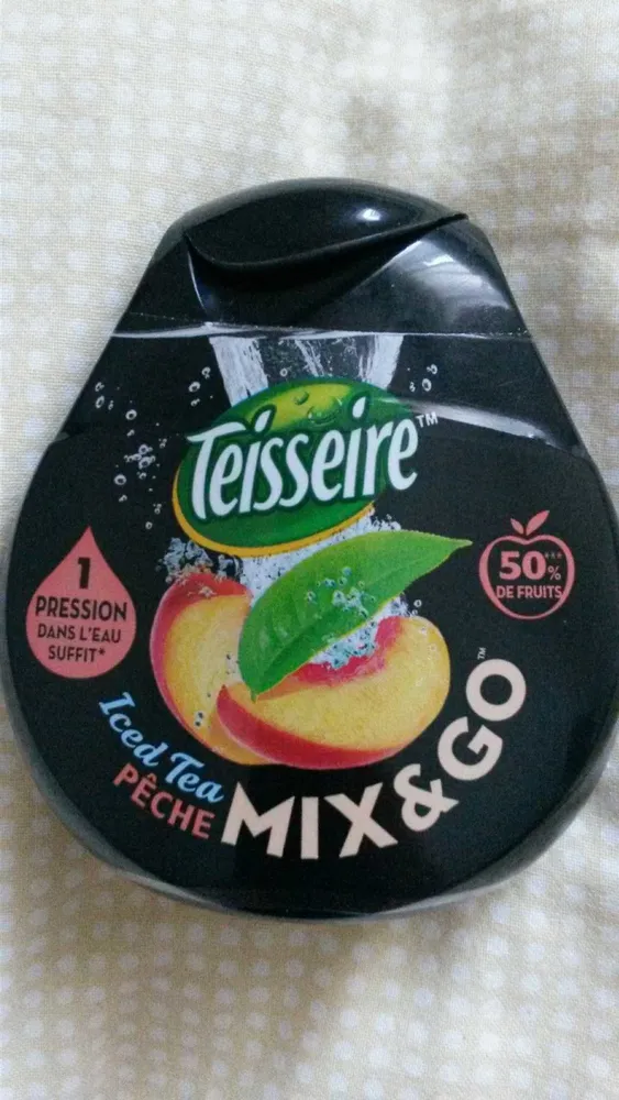 iced tea Mix & Go pêche