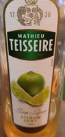 Sirop citron vert