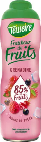 Fraîcheur de fruits - Sirop de Grenadine