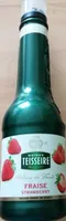 Sirop Velours de fruit fraise