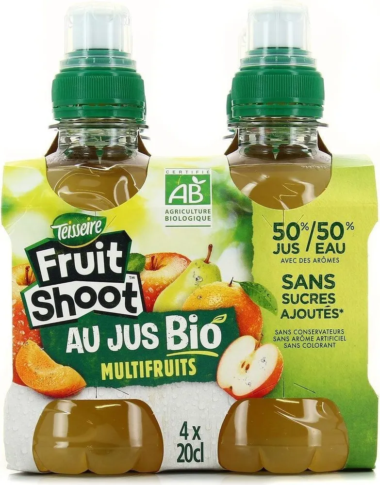 Fruit shoot au jus bio multifruits