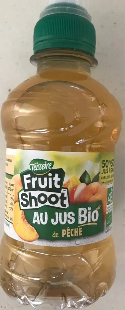 Fruit shoot au jus bio de pêche