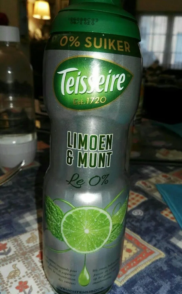 Teisseire limoen munt %