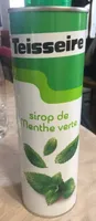 Sirop de menthe verte