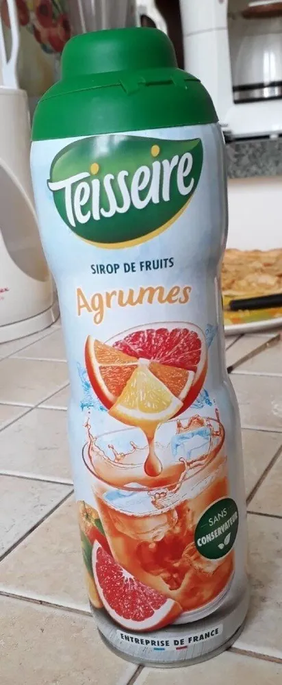 Sirop de fruits - Agrumes