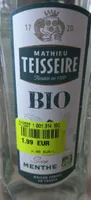 Sirop menthe Bio